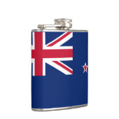 Flasques Flamme patriotique avec Drapeau de Nouvelle-Zéland (Droite)