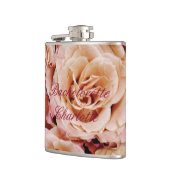Flasques Flask Bachelorette Cadeau Mariage Rose Rose (Gauche)