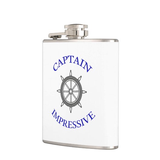 FLASQUES FLASK "CAPITAINE IMPRESSIONNANTE" (Gauche)