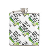 FLASQUES FLASK DE COCKTAIL - VIE, LIME, SEL, TEQUILA ! (Devant)
