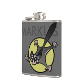 FLASQUES FLASK ENVELOPPÉ DE VINYLE DE GLIDER DE SUCRE PERSO (Gauche)