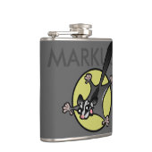 FLASQUES FLASK ENVELOPPÉ DE VINYLE DE GLIDER DE SUCRE PERSO (Droite)