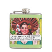 Flasques FLASK-I AM BIEN AVERTI je ne vais pas CHACUN (Devant)