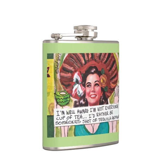 Flasques FLASK-I AM BIEN AVERTI je ne vais pas CHACUN (Droite)