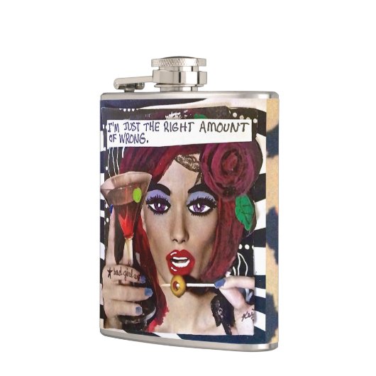 Flasques FLASK-I AM JUSTE la BONNE QUANTITÉ DE MAL (Gauche)