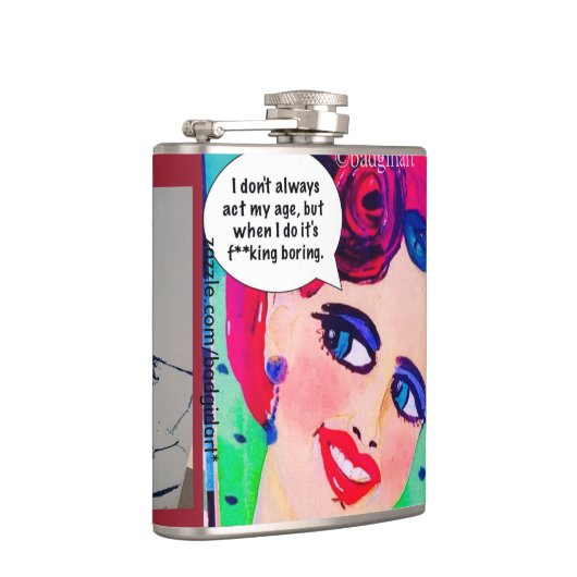 Flasques FLASK-I n'agissent pas toujours mon âge (Droite)