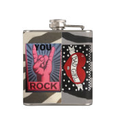 FLASQUES FLASK-PEOPLE DEMANDENT, CE QUI VOUS FAIT QUAND (Dos)