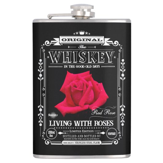 Flasques FLASK_Red Rose (Devant)