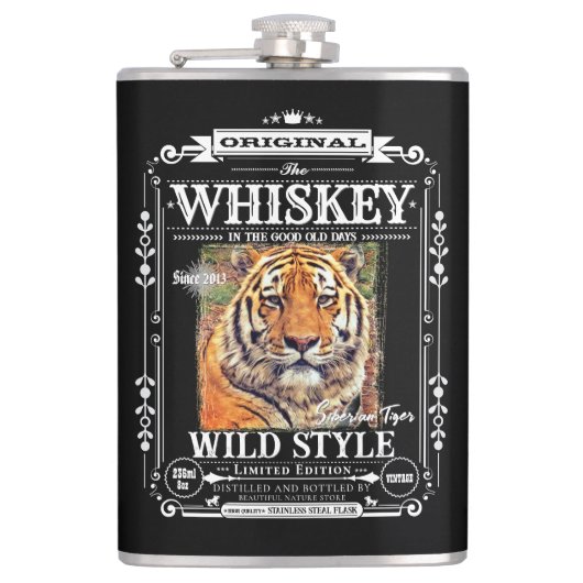 Flasques FLASK_Siberian Tiger (Devant)