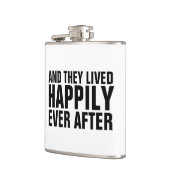 Flasques FLASKS cadeau mariage, HEUREUSEMENT APRÈS (Gauche)