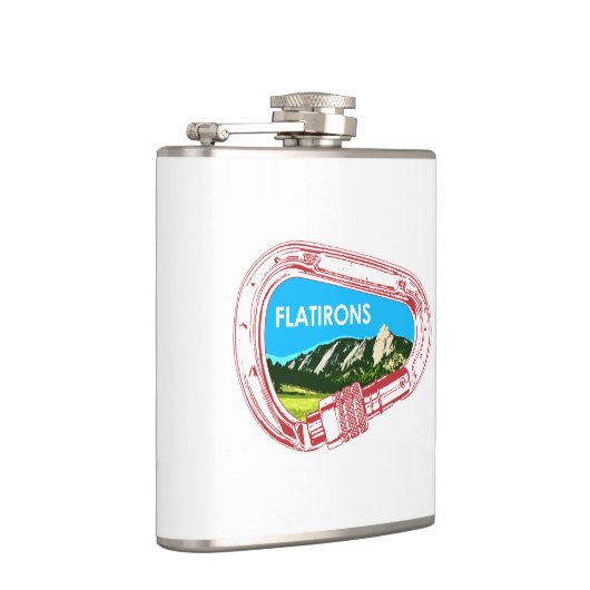 Flasques Flatirons Escalade Carabiner (Droite)