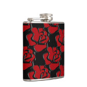 Flasques Flèche d'art pop rouge et noir (Droite)