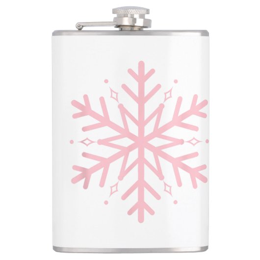 Flasques Flèche de neige rose (Devant)