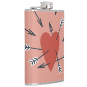 Flasques Flèches de coeur faites main. (Droite)