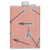 Flasques Flèches de coeur faites main. (Dos)