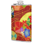 Flasques Fleur Abstraite (Gauche)