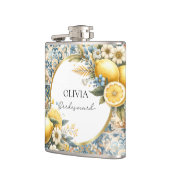 Flasques Fleur carrelée méditerranéenne Italien Positano Le (Gauche)