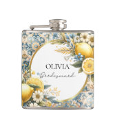 Flasques Fleur carrelée méditerranéenne Italien Positano Le (Devant)