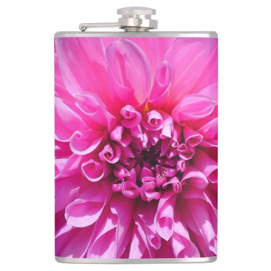 Flasques Fleur Dahlia Rose violet (Devant)