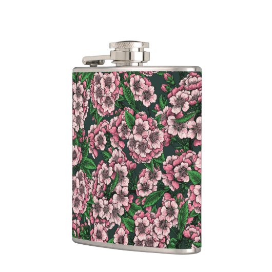 Flasques Fleur de cerisier 2 (Gauche)