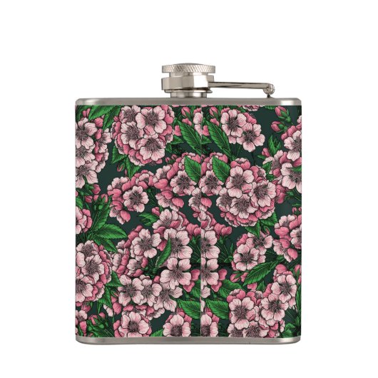 Flasques Fleur de cerisier 2 (Dos)