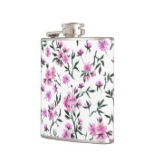 Flasques Fleur de cerisier blanc sur blanc (Gauche)
