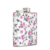 Flasques Fleur de cerisier blanc sur blanc (Droite)