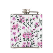 Flasques Fleur de cerisier blanc sur blanc (Dos)