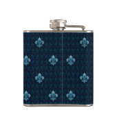 Flasques Fleur De Lis Pattern (Dos)