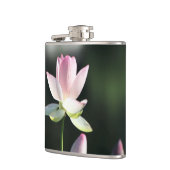 Flasques Fleur de Lotus rose et blanc (Gauche)