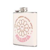 Flasques Fleur de maman : aimée, forte, belle et digne (Gauche)