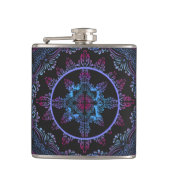 Flasques Fleur de nuit Mandala (Devant)