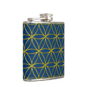 Flasques Fleur de vie / Blume des Lebens - Or frontalier (Droite)