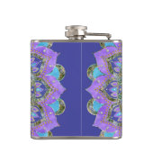 Flasques Fleur de Vie - Mandala de style indien 2 (Dos)