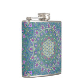 Flasques Fleur de Vie - Mandala Style Inde 1 (Droite)