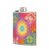 Flasques Fleur de vie mandala zen (Gauche)