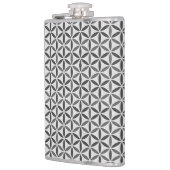 Flasques Fleur de vie - motif de timbre - BG 5 (Gauche)