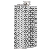 Flasques Fleur de vie - motif de timbre - BG 5 (Droite)