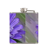 Flasques fleur de violet bleu (Dos)