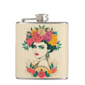 Flasques Fleur femme (Devant)