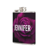 Flasques Fleur gothique de rose violet-rouge (Gauche)