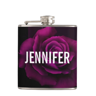Flasques Fleur gothique de rose violet-rouge