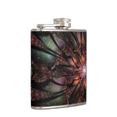 Flasques Fleur imaginaire fractale douce et tendresse (Droite)