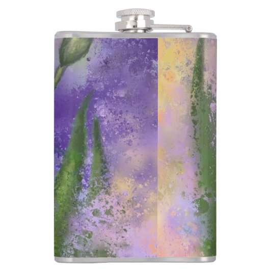 Flasques Fleur Iris (Dos)