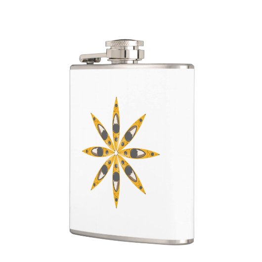 Flasques Fleur Kayak (Gauche)