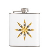 Flasques Fleur Kayak (Devant)