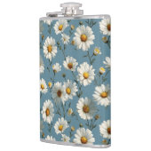 Flasques Fleur marguerite en bleu incomparable (Gauche)