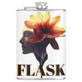 Flasques Fleur Pétale Humaine Conception unique pour - (Devant)