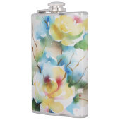 Flasques Fleurs Abstraites d'aquarelle (Gauche)