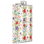 Flasques Fleurs Aquarelle Motif Coloré-67488 (Droite)